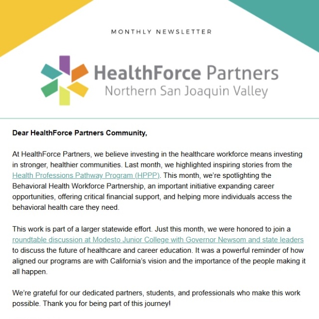 April 2025 - Newsletter